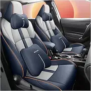 Original Design Car Seat Covers Compatible for Toyota Corolla Levin 2022-2024 Breathable Artificial Leather Interior Decoration Auto Parts(Green 2024)