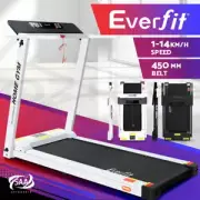 Everfit Treadmill Electric Home Gym Exercise Running Machine Fitness 450MM