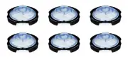 3M PPS 26205 Series 2.0 Lids, Midi/Mini/Micro, 125 Micron Filter, 25 /PK(6 Pack)