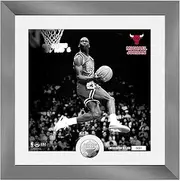 Michael Jordan Chicago Bulls Reverse Dunk Coin Photo Mint