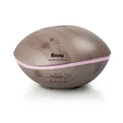Raww Cosmetics Large Ultrasonic Humidifier Diffuser Mist Aromatherapy Brown