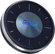 OTTOCAST P3 with 30GB Free Data - Android 12 CarPlay AI Box, Wireless CarPlay & Android Auto Adapter, 8GB+128GB, HDMI Output, GPS, Video Viewing YouTube, Netflix, Tiktok, etc