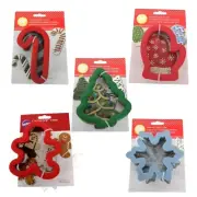 Wilton Comfort Grip Cookie Cutters Christmas Tree Cane Snowflake U Pic New