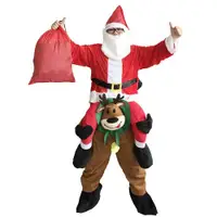 在飛比找ETMall東森購物網優惠-圣誕老人圣誕樹充氣衣服裝圣誕節日派對雪人雪寶行走表演出道具