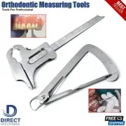Dental Iawanson Wax Gauge Boley Tooth Measuring Vernier Caliper Orthodontic Tool