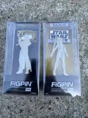 Star Wars Celebration 2023 Exclusive Figpin Ahsoka 1334 & Cad Bane 1239 Bundle