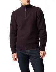 [Rodd & Gunn] Robbies Road Knit in Black Fig