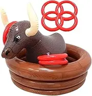 Inflatable Drink Cooler | Floating Drinks Cooling Bin,Bull-Shaped Beer Party Supplies for Oktoberfest Sport Buffet Birthday Barbecues Pool Beach Picnic Summer
