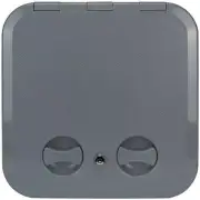Access Hatch, Grey Lockable Boat Storage Hatch, 380 x 380mm Marine Deck,