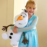 50 Cm Frozen Anna Elsa Dolls Snow Queen Princess Anna Elsa Doll Toys Stuffed Frozen Plush Kids Toys Birthday Christmas Gift