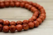 Sandstone, Natural Gold sandstone Stone Round Ball Sphere Faceted Gemstone Beads