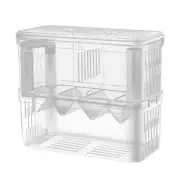 Fish Breeding Box -Layer Acrylic Breeding Tank Isolation Box Transparent7597