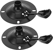 HOUDERCO 2Pcs Swivel Chair Base Replacement Parts Construction for Office Chairs Easy Installation for Home and Office Use Enhanced Stability and Safety