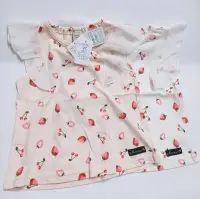 在飛比找Yahoo!奇摩拍賣優惠-日本空運進口現貨☆╮西松屋 甜蜜草莓櫻桃款女童 無袖上衣 9