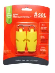 S.O.L. Survive Outdoors Rescue Howler Whistle