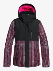ROXY Women's JETTY BLOCK Snow Jacket - KVJ8 - Small - NWT - LAST ONE LEFT
