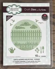 Creative Expressions by Sue Wilson - Circle Scenes Collection Garden 15 Dies NEW