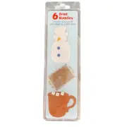 Brad Buddies Hot Off the Press Frosty Winter Scrapbooking Embellishments Metal