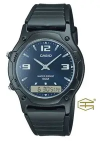 在飛比找Yahoo!奇摩拍賣優惠-【天龜 】CASIO  經典時尚  雙顯示錶款系列 AW-4