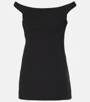 [Toteme] Toteme Off-shoulder top AU 16 black