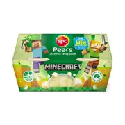 SPC Diced Pears In Juice Fruit Cups 120g x 4 pack
