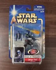 2002 Star Wars Saga Attack of the Clones Collection 1 Jango Fett Figure #31
