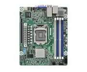 ASRock E3C256D4ID-2T - Intel - LGA 1200 (Socket H5) - Intel Xeon - E-2300