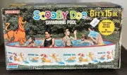 VINTAGE Coleco SCOOBY DOO SWIMMING POOL Outdoor 6’x15” New In Box NOS RARE SD615