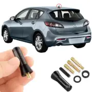 1.4" Carbon Fiber Style Roof Antenna Short Stubby Mast Replacement For Mazda 3 (for: Mazda)