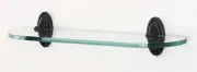 Alno A8050-18-BARC Classic Traditional Bath 18" Glass Shelf w/Brackets Barcelona
