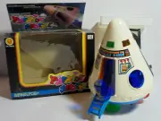 CHI LAND VTG 1990 B/O PATRIOT SHUTTLE ELECTRONIC SPACESHIP UNUSED NEEDS REPAIR
