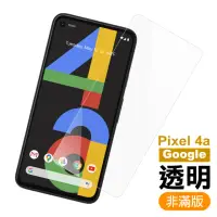 在飛比找momo購物網優惠-Google Pixel 4a 透明高清9H鋼化膜手機保護貼