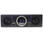 Single 1 din Car Radio Stereo Bluetooth In-Dash MP3 Player FM Built-in 2 Speaker (for: Audi)