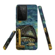 For Samsung Galaxy S21 Ultra Protective Cover, Painting Of The Harbour Bridge