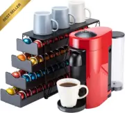 Nespresso Pod Holder Drawer Large Multi Tier Coffee Pod Holder Vertuo 4 Tier 80