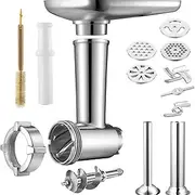 Stand Mixer Attachment Food Grinder Set Kitchen Grinding Tools， Compatible for Kenwood Chef Chef XL KVC KVL KMix
