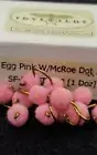 FLY FISHING FLIES TROUT EGGS PINK IDYLWILDE McRoe Dot 1 DOZEN # 8