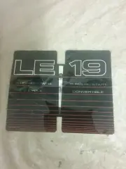 New Genuine Snapper LE19 Model ID Decals 26850