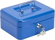 Sterling CB02BL 8" Cash Box - Blue