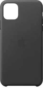 Original Apple Leather Case For Apple iPhone 11 Pro Max Black
