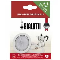 在飛比找蝦皮購物優惠-一套 3 個 Bialetti 接頭 + 1 個過濾器,用於