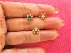 Snowflake crystal cartilage earrings- SET OF 6