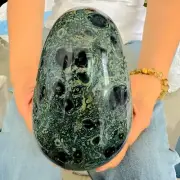 5.5LB Natural Kappa Stone Crystal Egg Polishing Healing 2500g