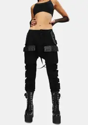 [Club Exx] Commander Smoke Unisex Cargo Pants