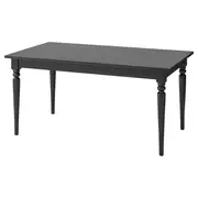 INGATORP Extendable table, black - Shop today