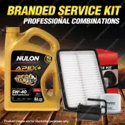 Oil Air Fuel Filter 5L APX5W40 Oil Service Kit for Mazda Mx-5 NB 4cyl 1.8L 02-02