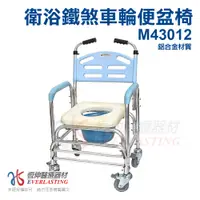 在飛比找蝦皮購物優惠-【免運】恆伸醫療器材  ER-43012 鋁合金固定式便椅/
