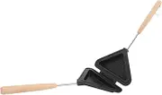 Sandwich Maker Aluminium Alloy Non Stick Double Sided Frying Pan With Removable Handle for Home Kitchen