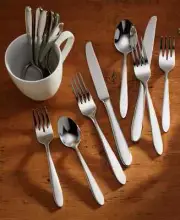 ONEIDA Mooncrest Mirror Finish Flatware Spoons, Forks, Knives, ++