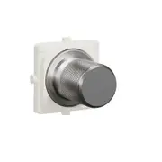 "Dimmer Knob Silver" - Clipsal Iconic STYL - S40EDIMKB-SV - Single buy